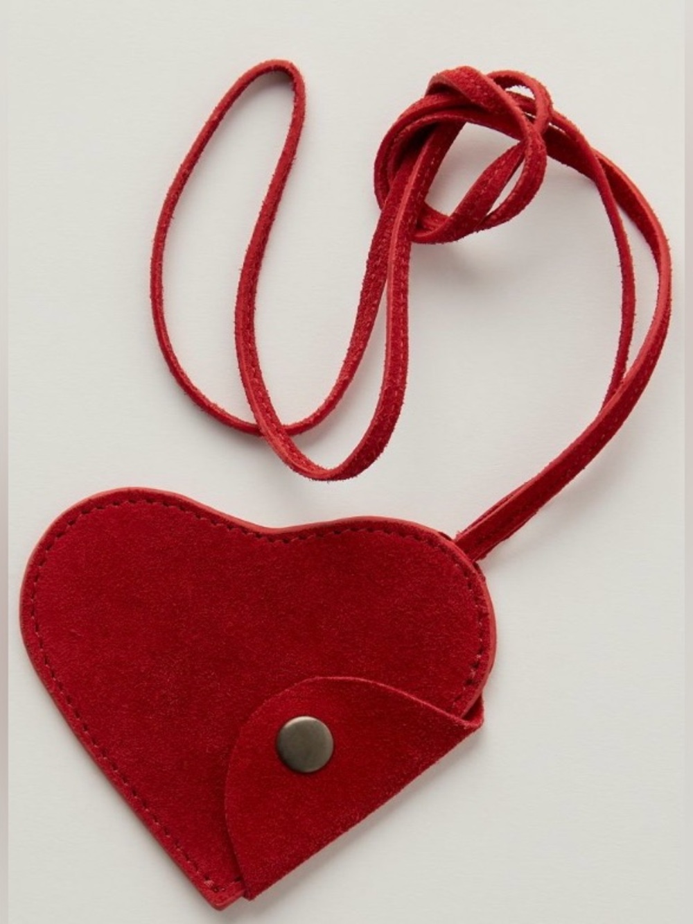We The Free / Free People ~ Heart Lanyard Bag Charm ♥️ Red ♥️  * NWT - Picture 4 of 8